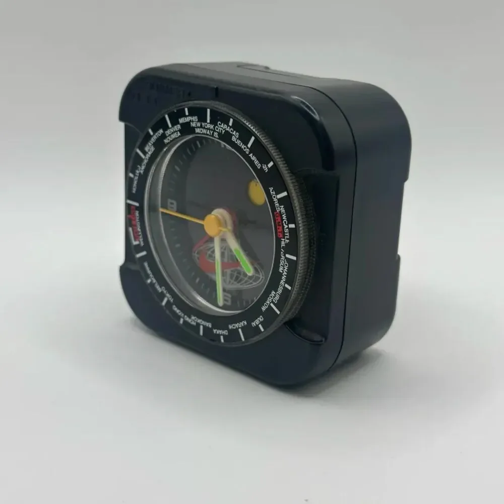 Vintage 90s Nike Promotional Alarm World Clock
